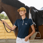 Ronner Nova Cotton Polo - Shirt Short Sleeve | Navy - Rönner - Equiluxe Tack