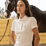 Ronner Nova Cotton Polo - Shirt Short Sleeve | White - Rönner - Equiluxe Tack