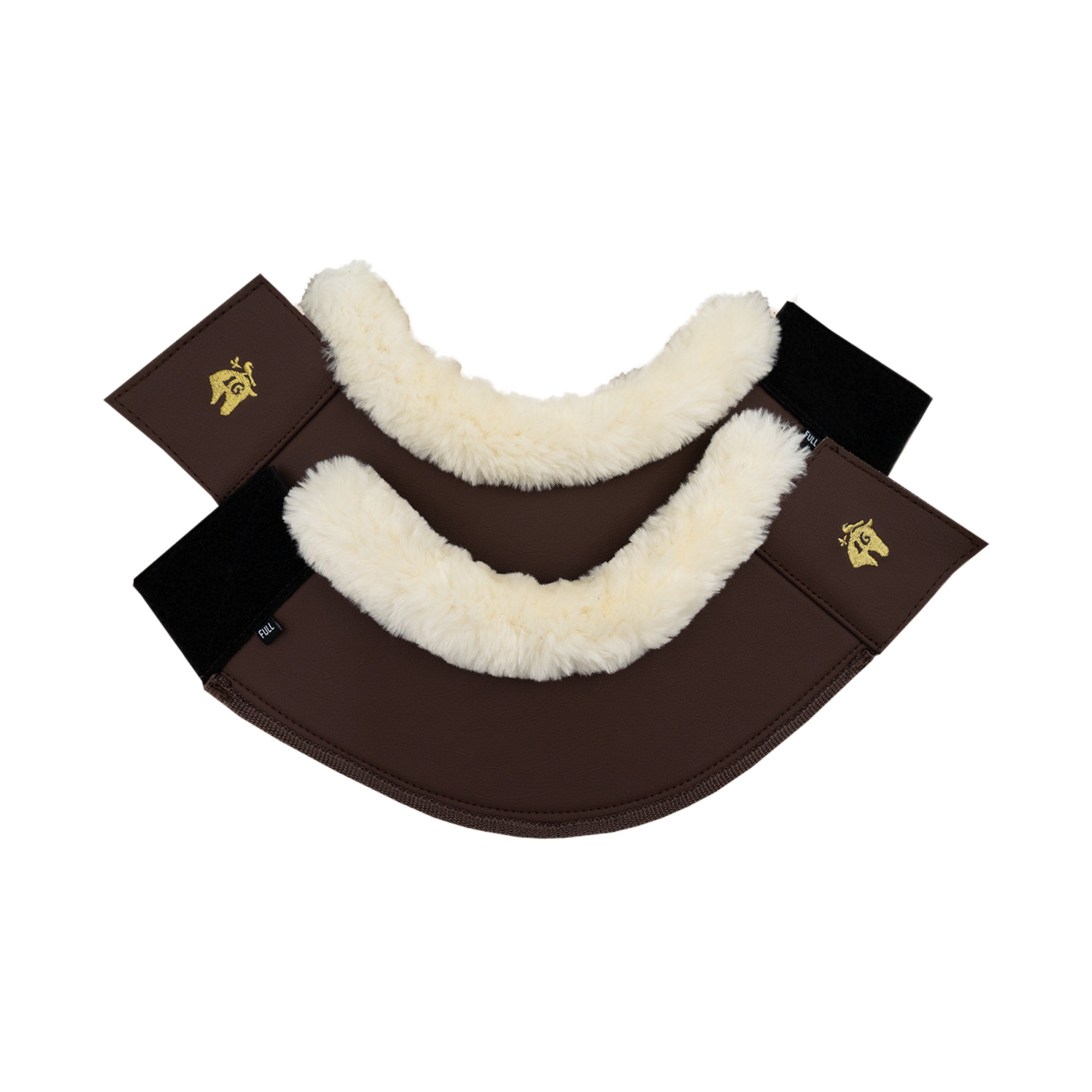 Sixteen Cypress Leatherette Bell Boots, Hickory - Sixteen Cypress - Equiluxe Tack