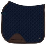 Sixteen Cypress Navy & Hickory Dressage Pad - Sixteen Cypress - Equiluxe Tack