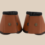 Sixteen Cypress Neoprene Bell Boots, Cognac - Sixteen Cypress - Equiluxe Tack