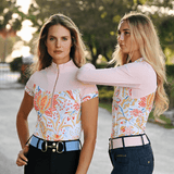 The Novella Pastel Snaffle Belts (Posh Pink + Baby Blue) - Novella Equestrian - Equiluxe Tack