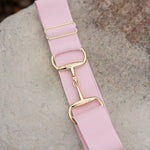 The Novella Pastel Snaffle Belts (Posh Pink + Baby Blue) - Novella Equestrian - Equiluxe Tack