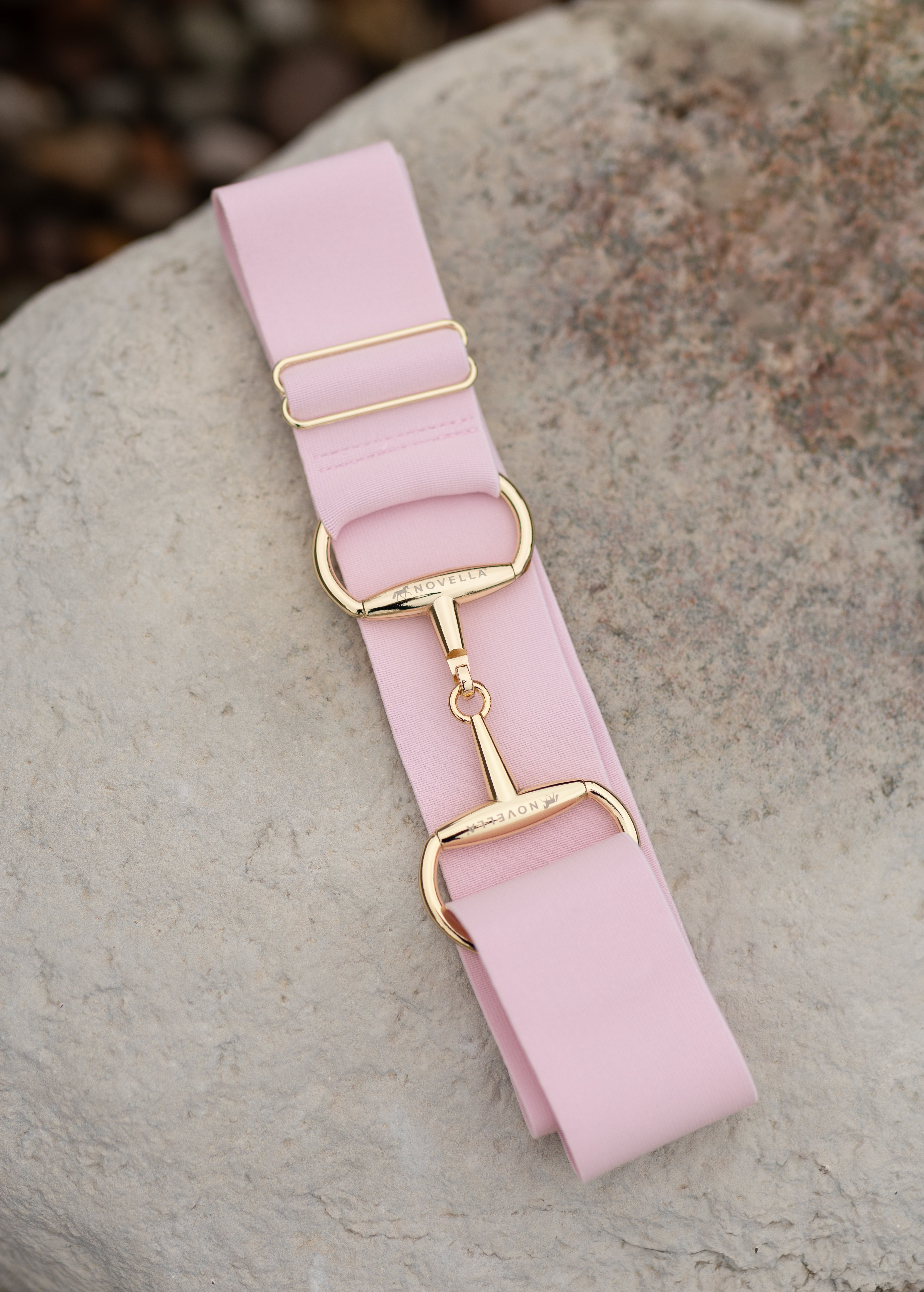 The Novella Pastel Snaffle Belts (Posh Pink + Baby Blue) - Novella Equestrian - Equiluxe Tack