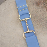 The Novella Pastel Snaffle Belts (Posh Pink + Baby Blue) - Novella Equestrian - Equiluxe Tack