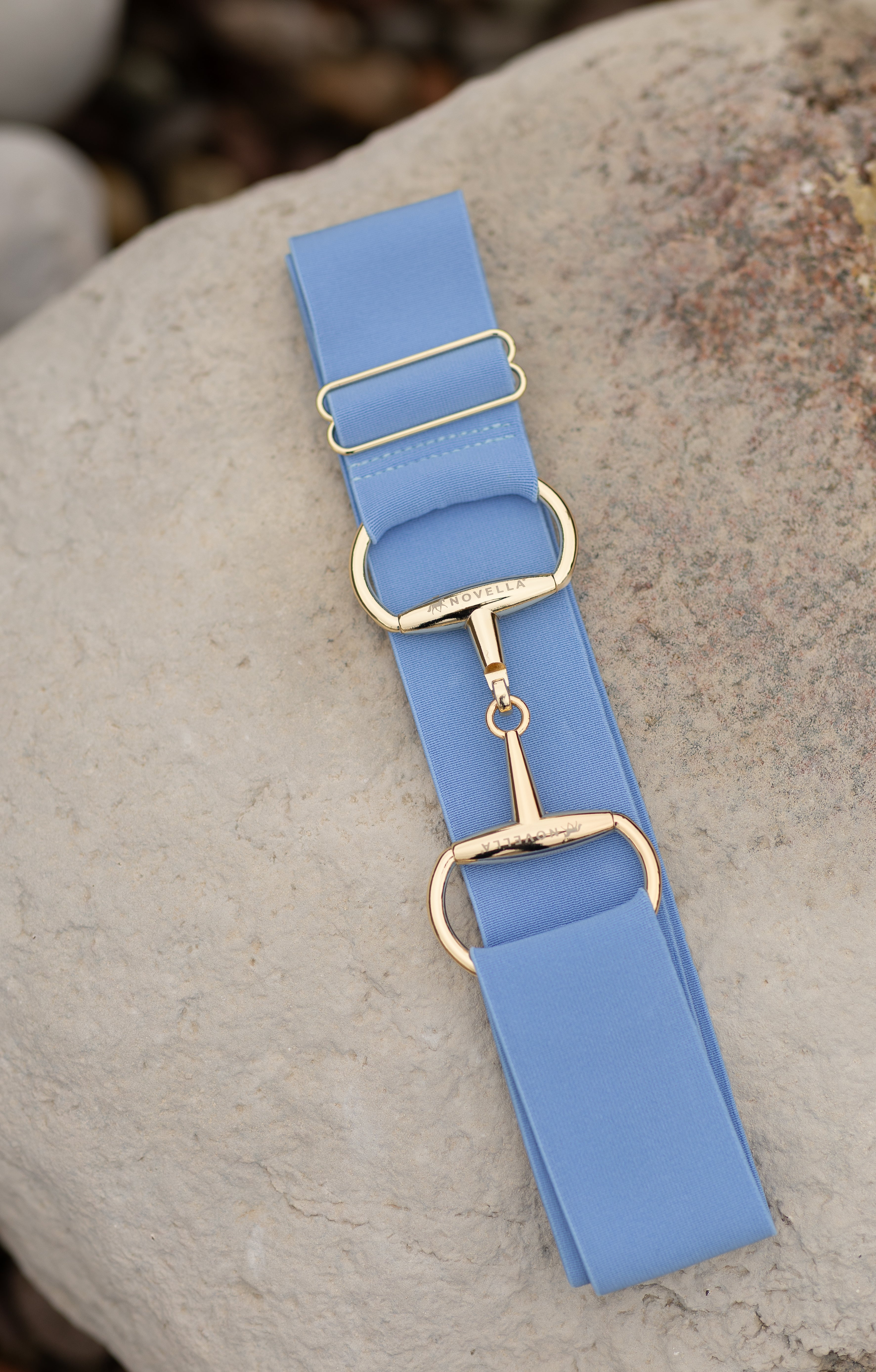 The Novella Pastel Snaffle Belts (Posh Pink + Baby Blue) - Novella Equestrian - Equiluxe Tack
