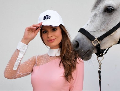 Women's Equestrian Shirt Pink LORENCY Design By Dalia - Equiluxe Tack - Equiluxe Tack