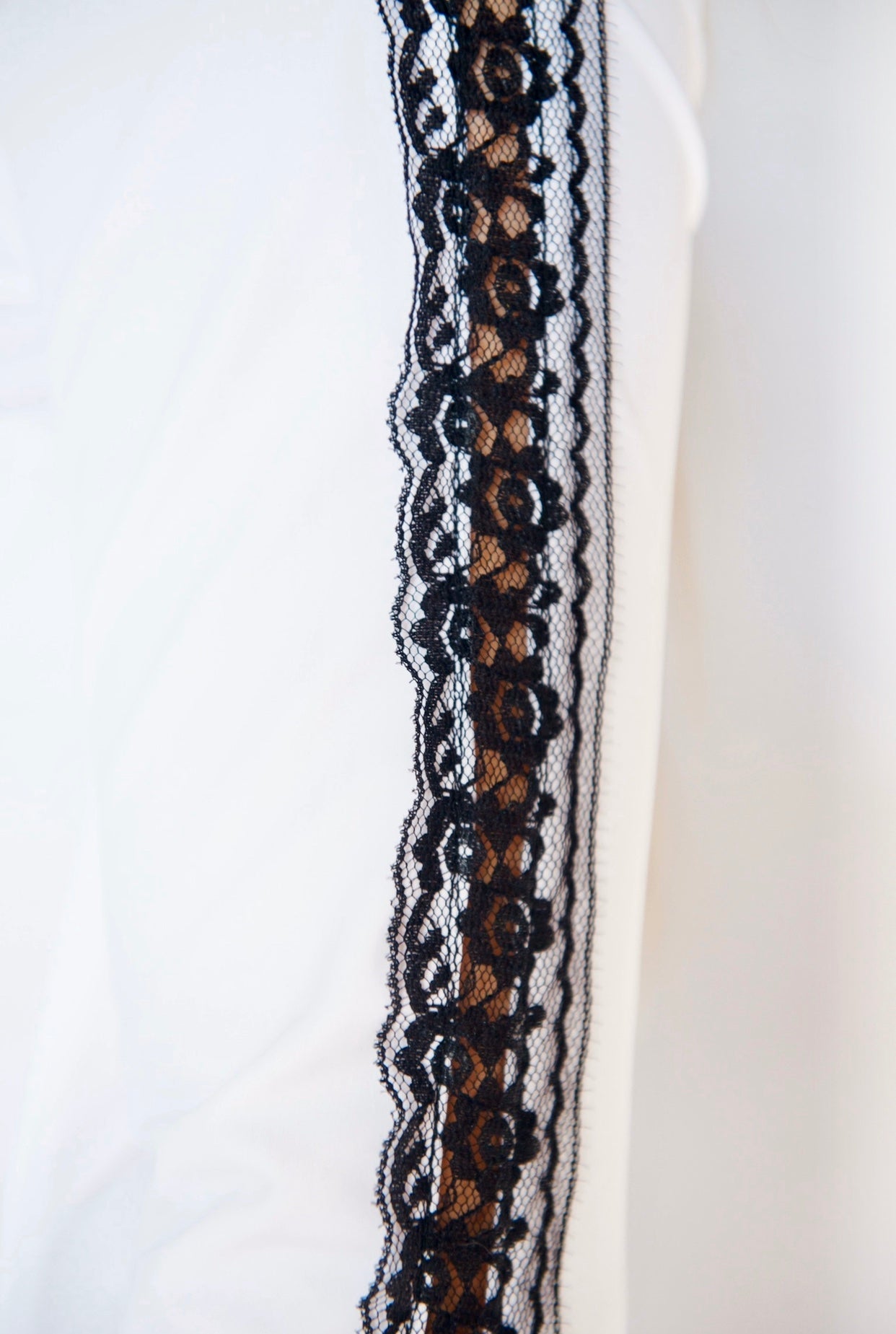 Women's Equestrian Show Shirt B&W CLAIRE Design By Dalia - Equiluxe Tack - Equiluxe Tack