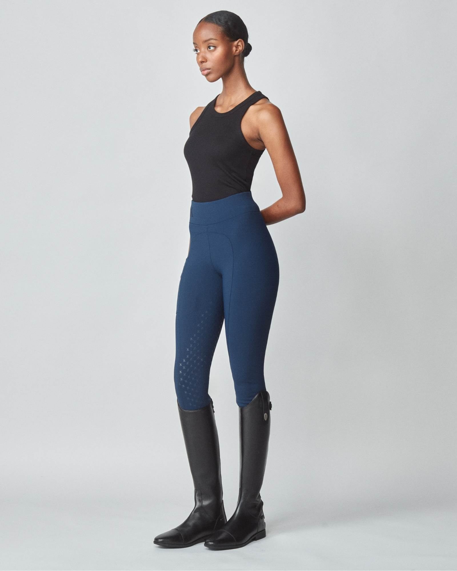 Yagya Compression Pull - On Breeches Navy - Yagya - Equiluxe Tack