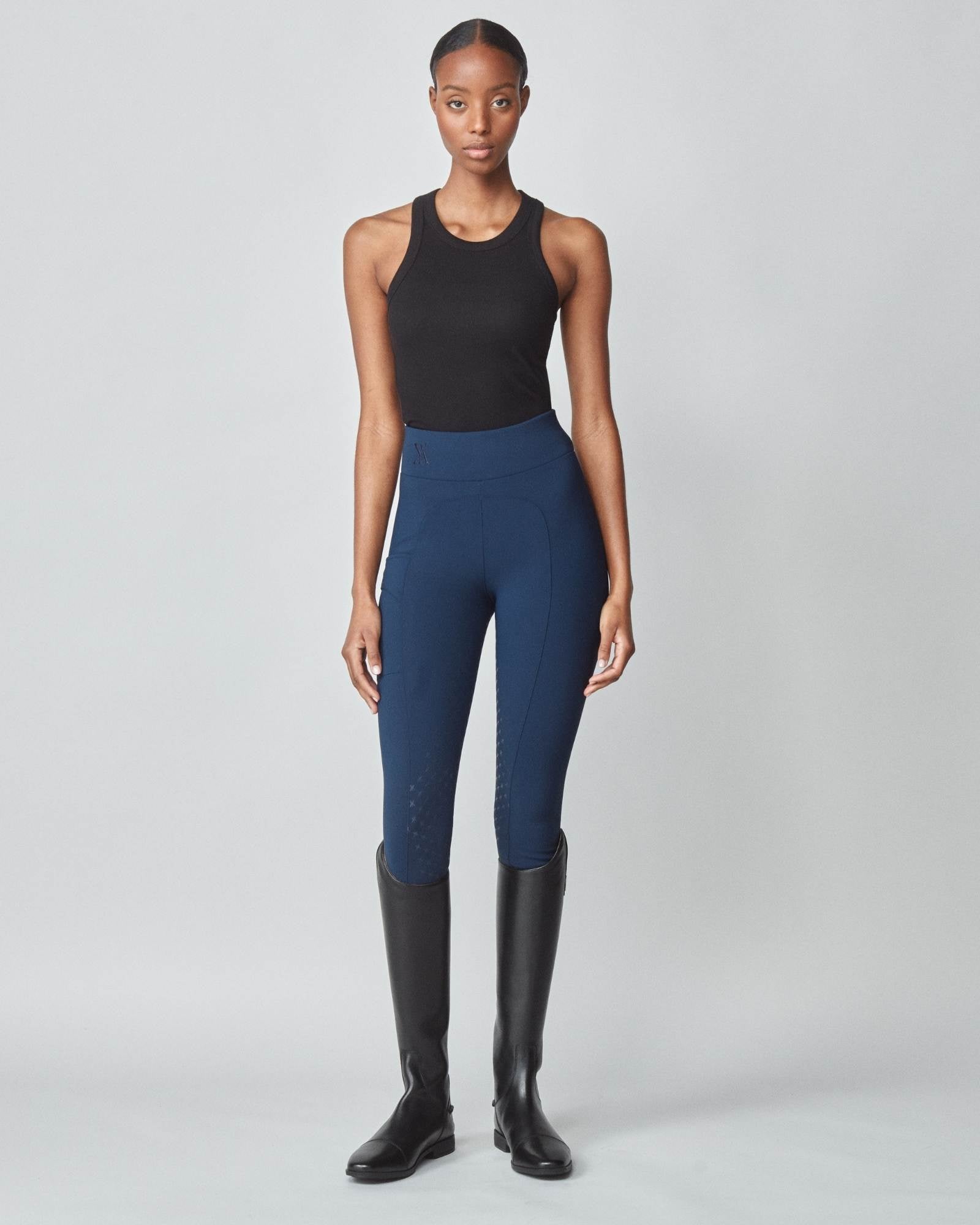 Yagya Compression Pull - On Breeches Navy - Yagya - Equiluxe Tack