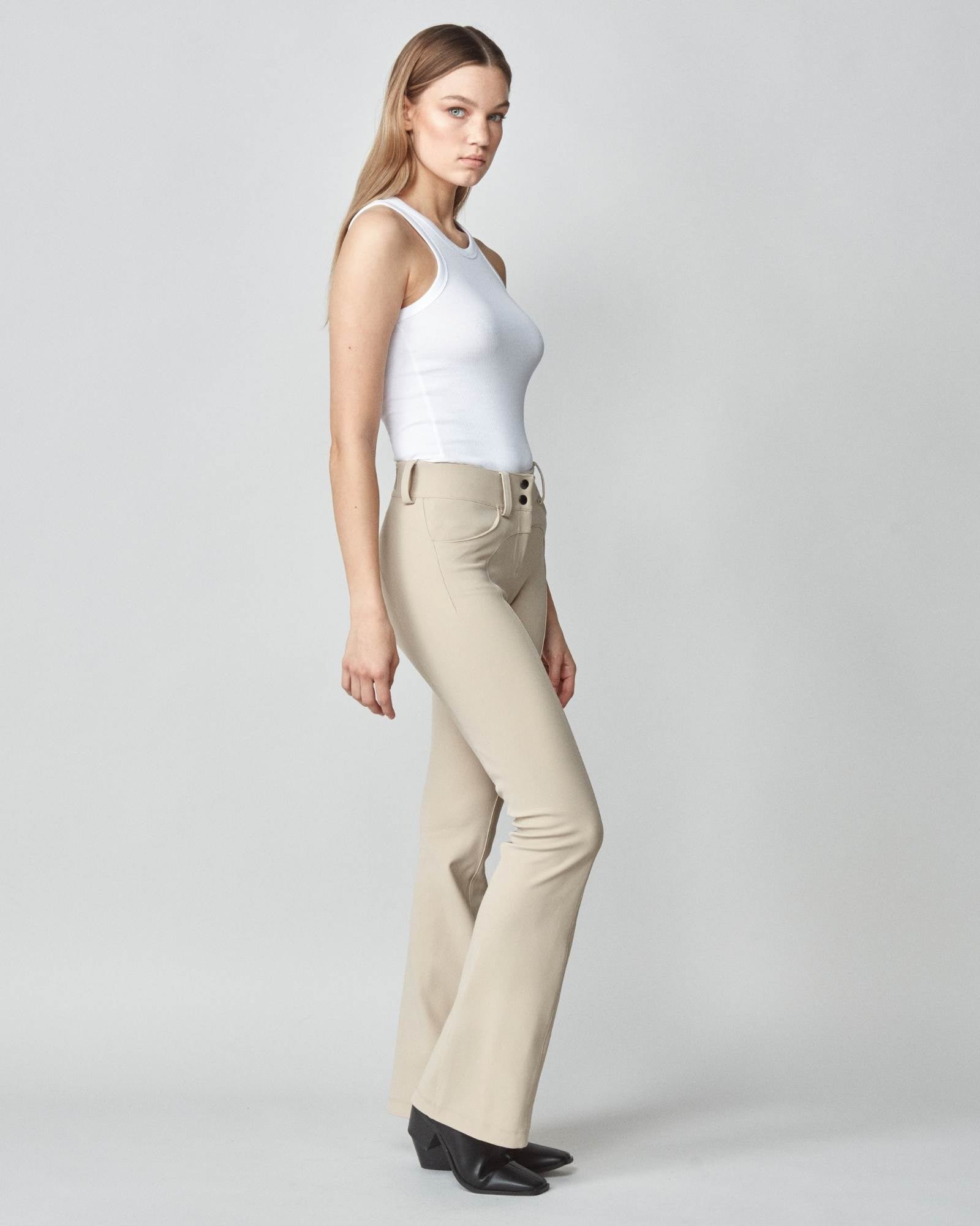 Yagya Tailored Trousers Tan - Yagya - Equiluxe Tack