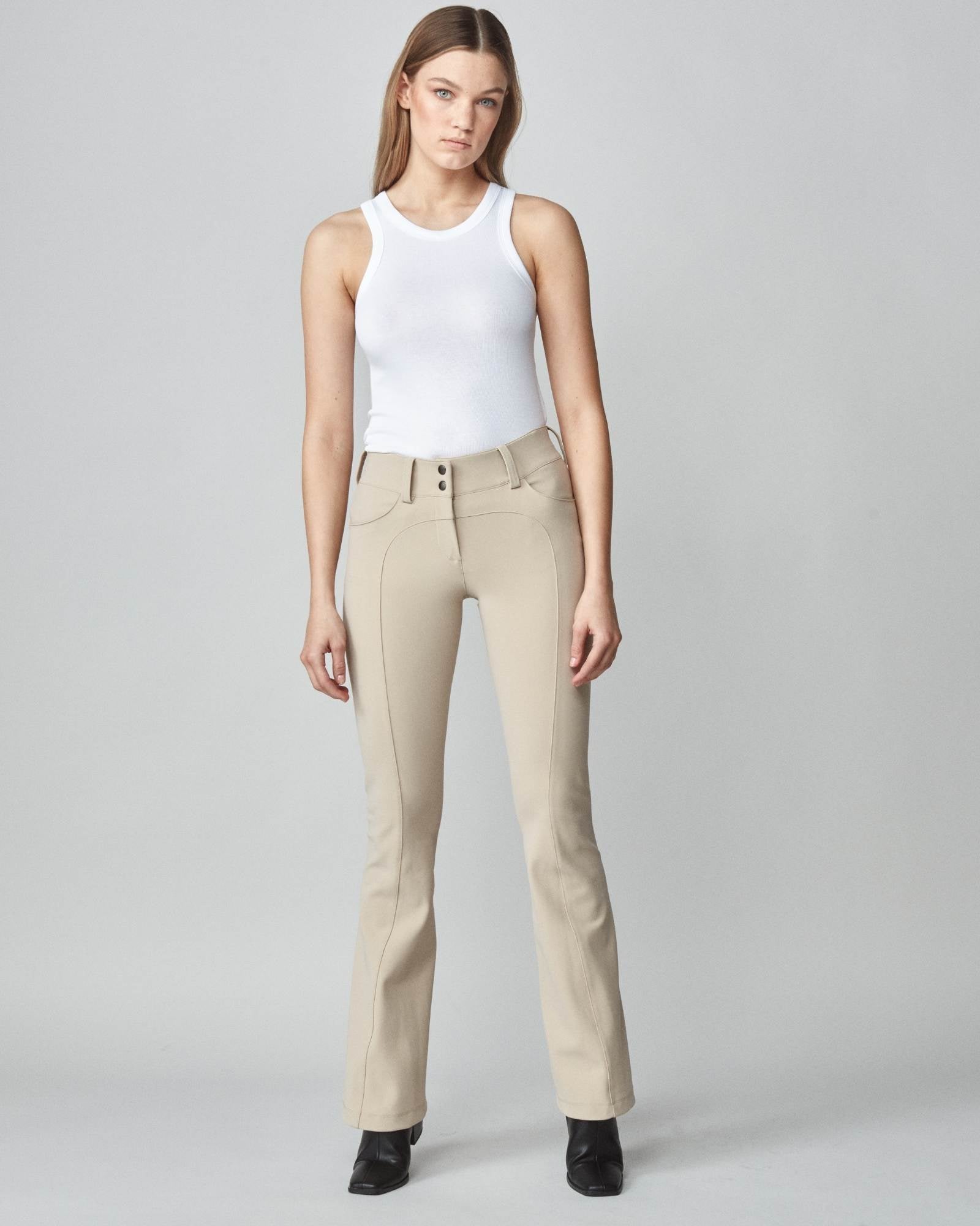 Yagya Tailored Trousers Tan - Yagya - Equiluxe Tack