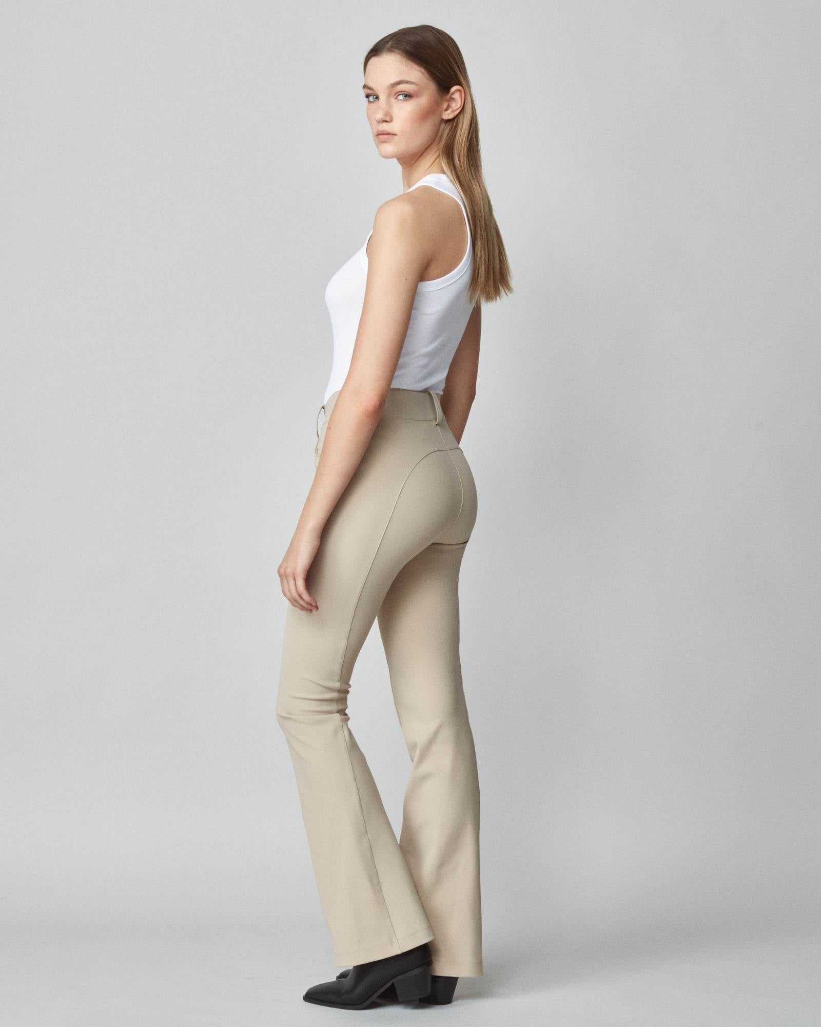 Yagya Tailored Trousers Tan - Yagya - Equiluxe Tack