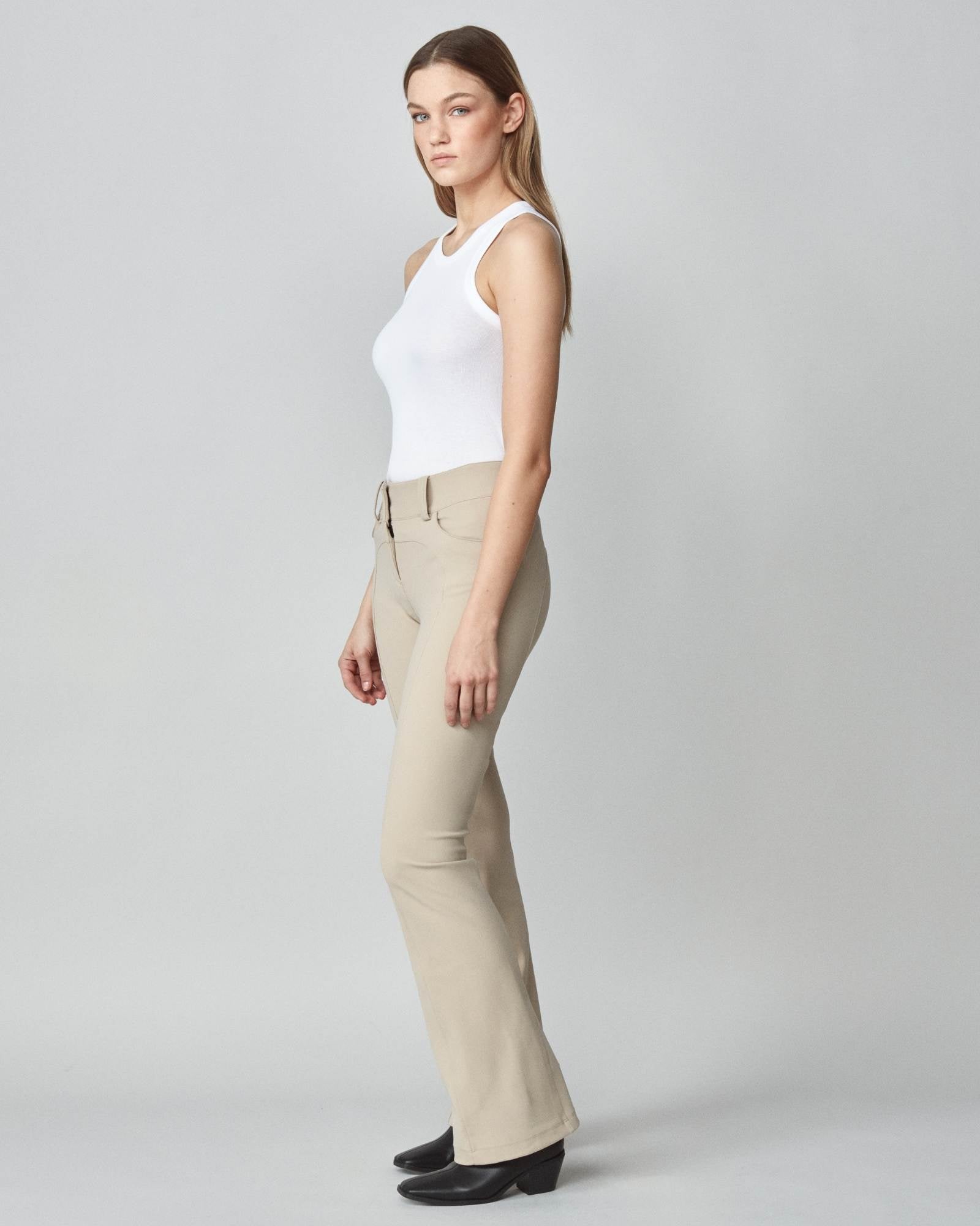 Yagya Tailored Trousers Tan - Yagya - Equiluxe Tack