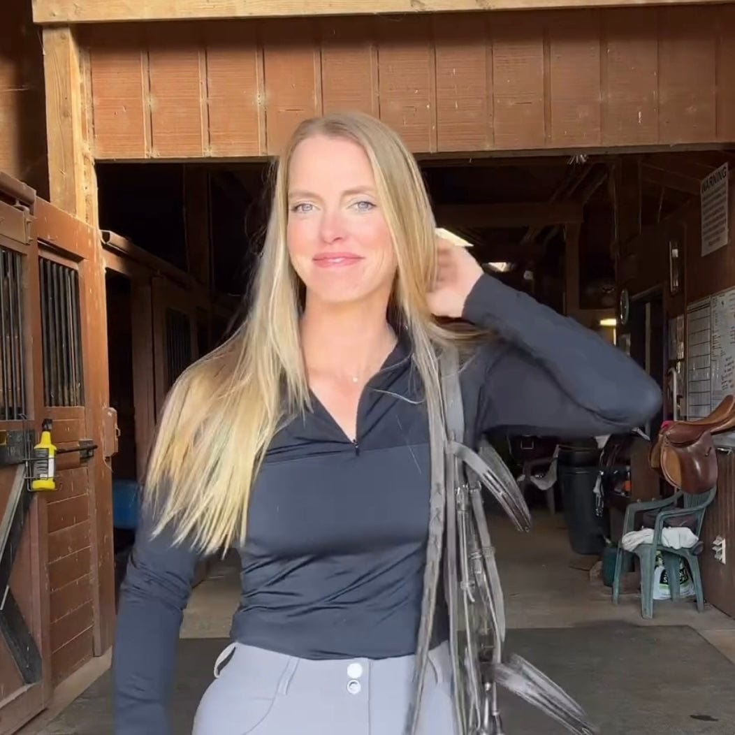 Armateq BLACK - ULTRA BREATHABLE LONG SLEEVE SHIRT - ARMATEQ - Equiluxe Tack