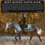 Cavaliere Couture The Grand Prix Full Seat Black Riding Tights - Cavaliere Couture - Equiluxe Tack