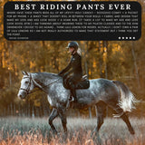 Cavaliere Couture The Grand Prix Full Seat Black Riding Tights - Cavaliere Couture - Equiluxe Tack