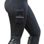 Cavaliere Couture The Grand Prix Full Seat Black Riding Tights - Cavaliere Couture - Equiluxe Tack