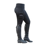 Cavaliere Couture The Grand Prix Full Seat Black Riding Tights - Cavaliere Couture - Equiluxe Tack