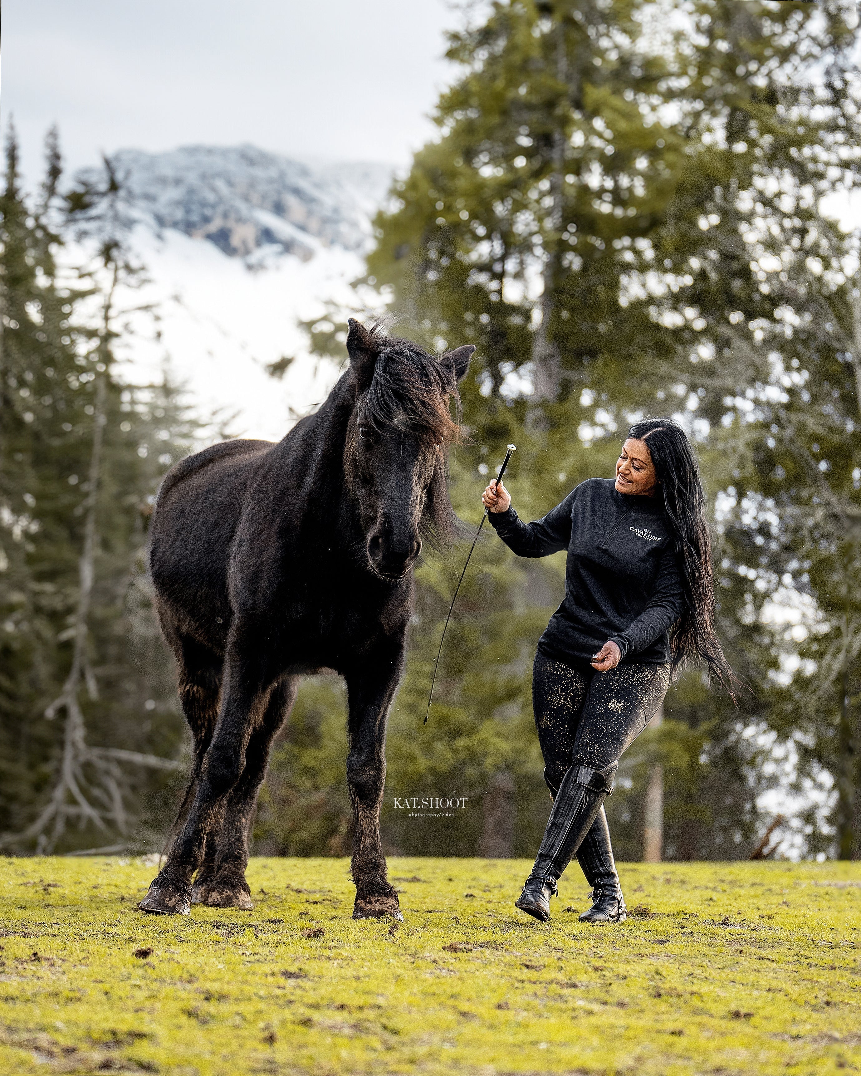 Cavaliere Couture The Grand Prix Riding Tights in Slay Ride (Limited Edition) - Cavaliere Couture - Equiluxe Tack