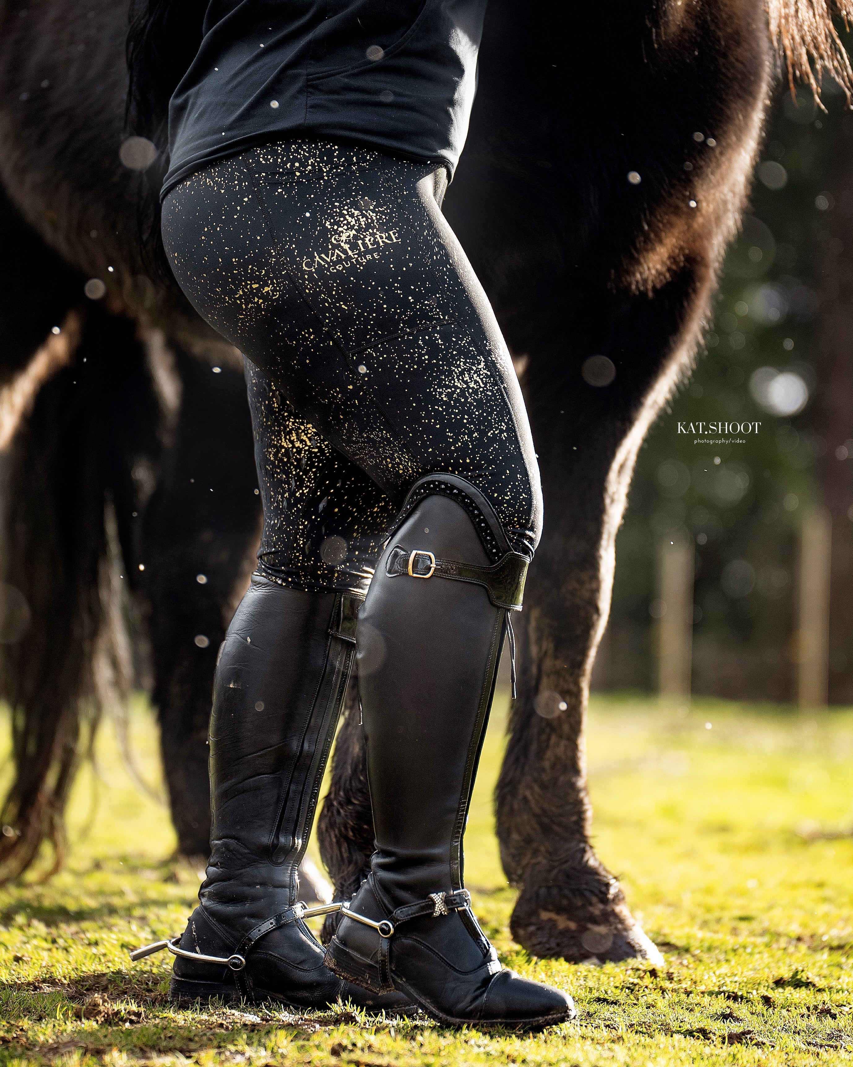 Cavaliere Couture The Grand Prix Riding Tights in Slay Ride (Limited Edition) - Cavaliere Couture - Equiluxe Tack