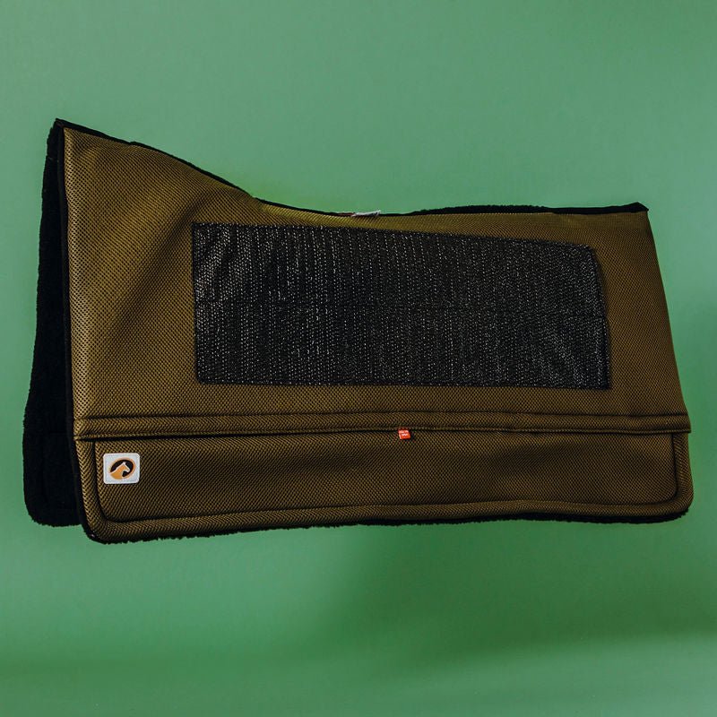 EcoGold Calmatech Western High Performance Saddle Pad - EcoGold - Equiluxe Tack