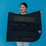 EcoGold CoolFit Shimmable Dressage Saddle Pad - EcoGold - Equiluxe Tack