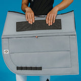 EcoGold CoolFit Shimmable Dressage Saddle Pad - EcoGold - Equiluxe Tack