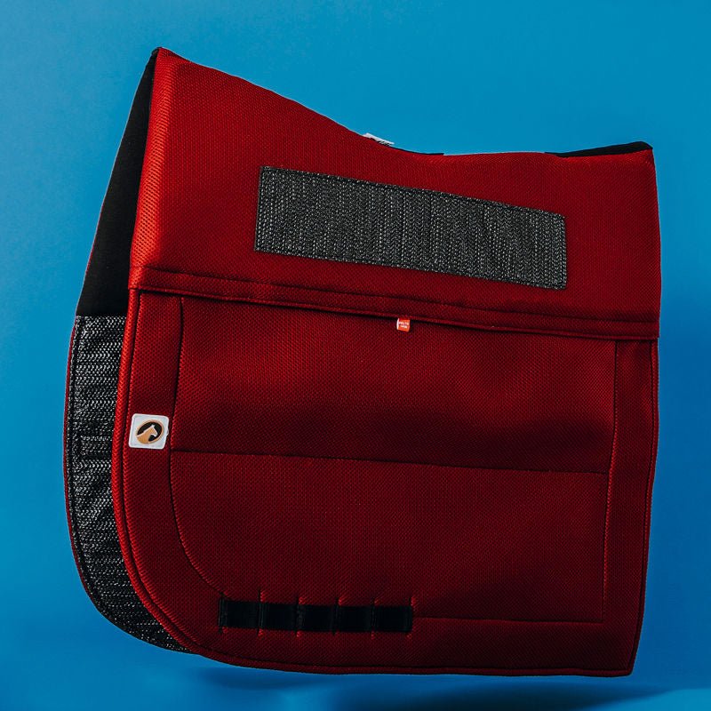 EcoGold CoolFit Shimmable Dressage Saddle Pad - EcoGold - Equiluxe Tack
