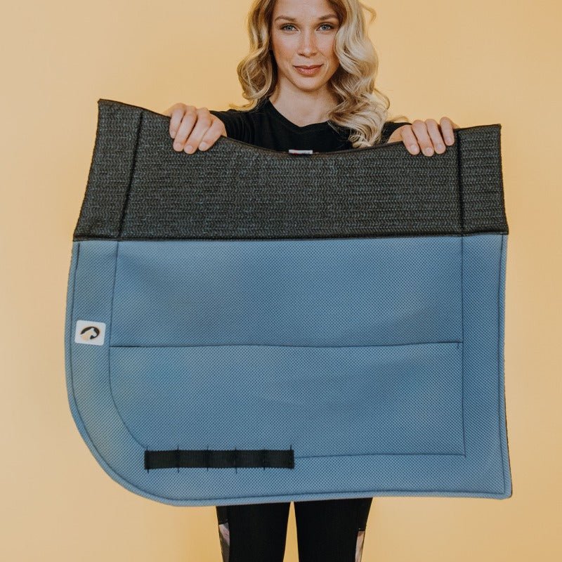 EcoGold Secure Dressage Saddle Pad - EcoGold - Equiluxe Tack
