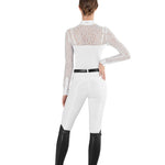 Ego 7 Florentine White Long Sleeve Show Shirt - Ego 7 - Equiluxe Tack