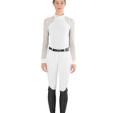 Ego 7 Florentine White Long Sleeve Show Shirt - Ego 7 - Equiluxe Tack
