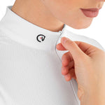 Ego 7 Mesh Navy Long Sleeve Show Shirt - Ego 7 - Equiluxe Tack