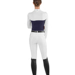 Ego 7 Mesh Navy Long Sleeve Show Shirt - Ego 7 - Equiluxe Tack