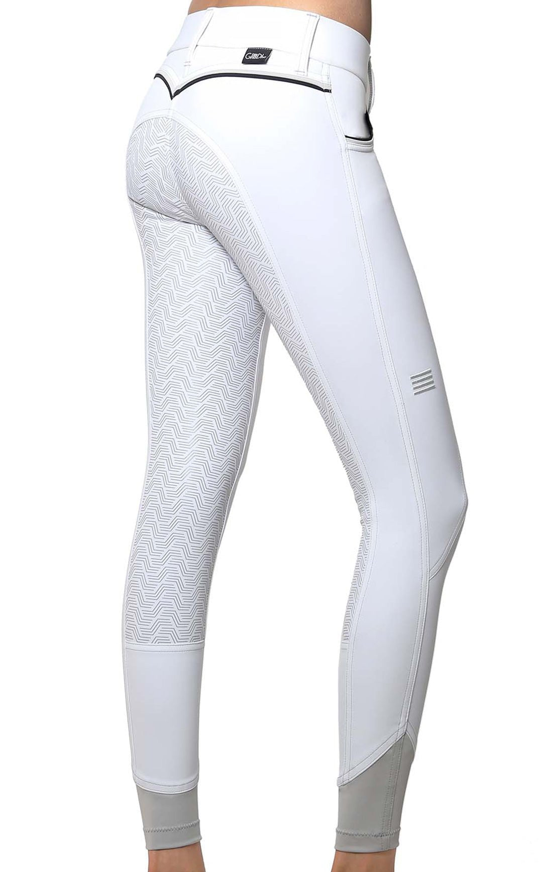 GhoDho Adena T600® Full Seat Breeches White - GhoDho - Equiluxe Tack