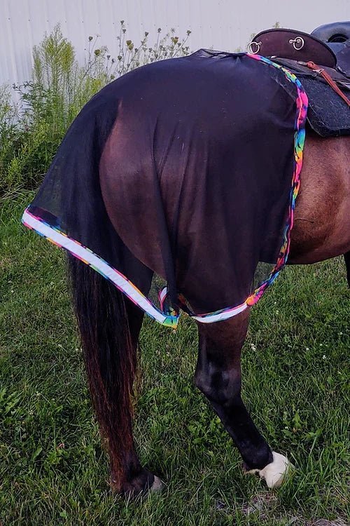 Glute Guard Hindquarters Fly Proctectant Quarter Sheet - Horsehoodies - Equiluxe Tack