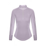 Horse Spirit Technical Long Sleeve Baselayer Sunshirt - Grey & White - Horse Spirit - Equiluxe Tack