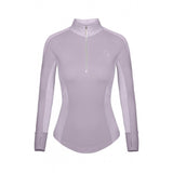 Horse Spirit Technical Long Sleeve Baselayer Sunshirt - Grey & White - Horse Spirit - Equiluxe Tack