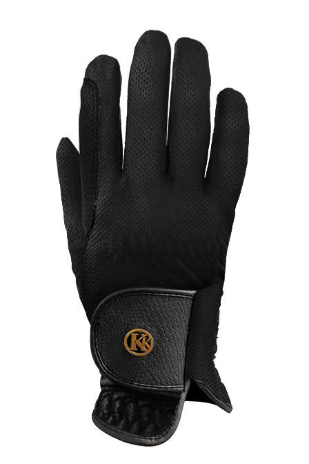 Kunkle Black Mesh Gloves - Kunkle Gloves - Equiluxe Tack