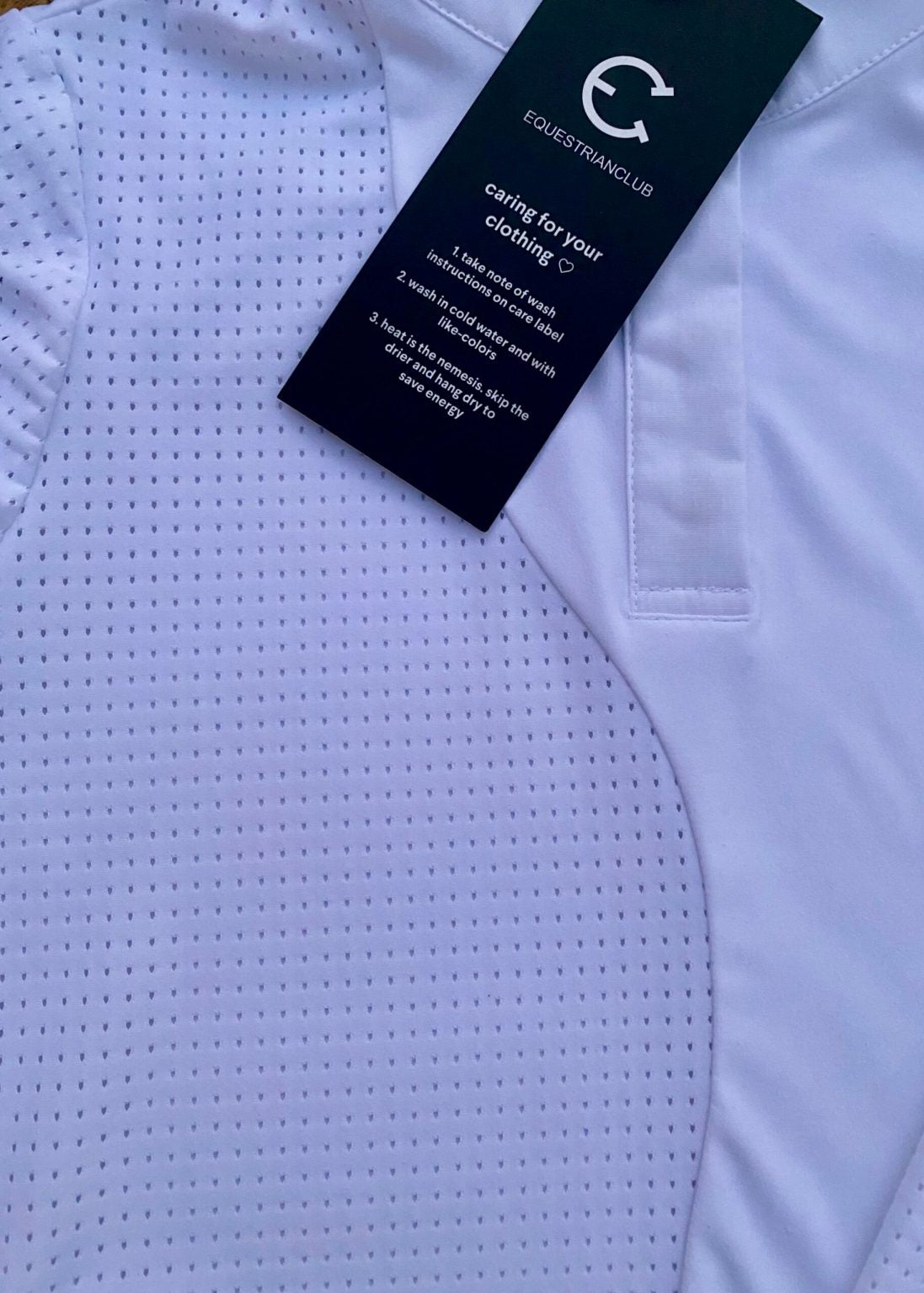 LIL' LENNA Kid's Ventilated Show Shirt Long Sleeve - Equestrian Club - Equiluxe Tack