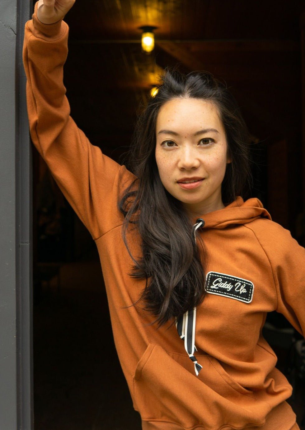 Milton Menasco | Giddy Up Chenille Patch Hoodie - Street and Saddle - Equiluxe Tack