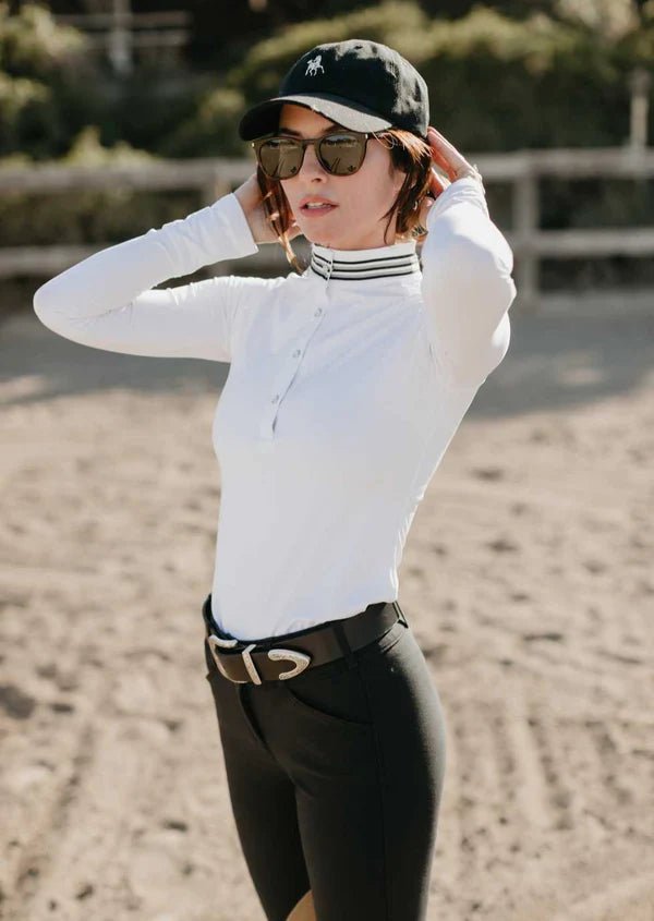Milton Menasco | Gimme Ribbon Equestrian Top - Street and Saddle - Equiluxe Tack