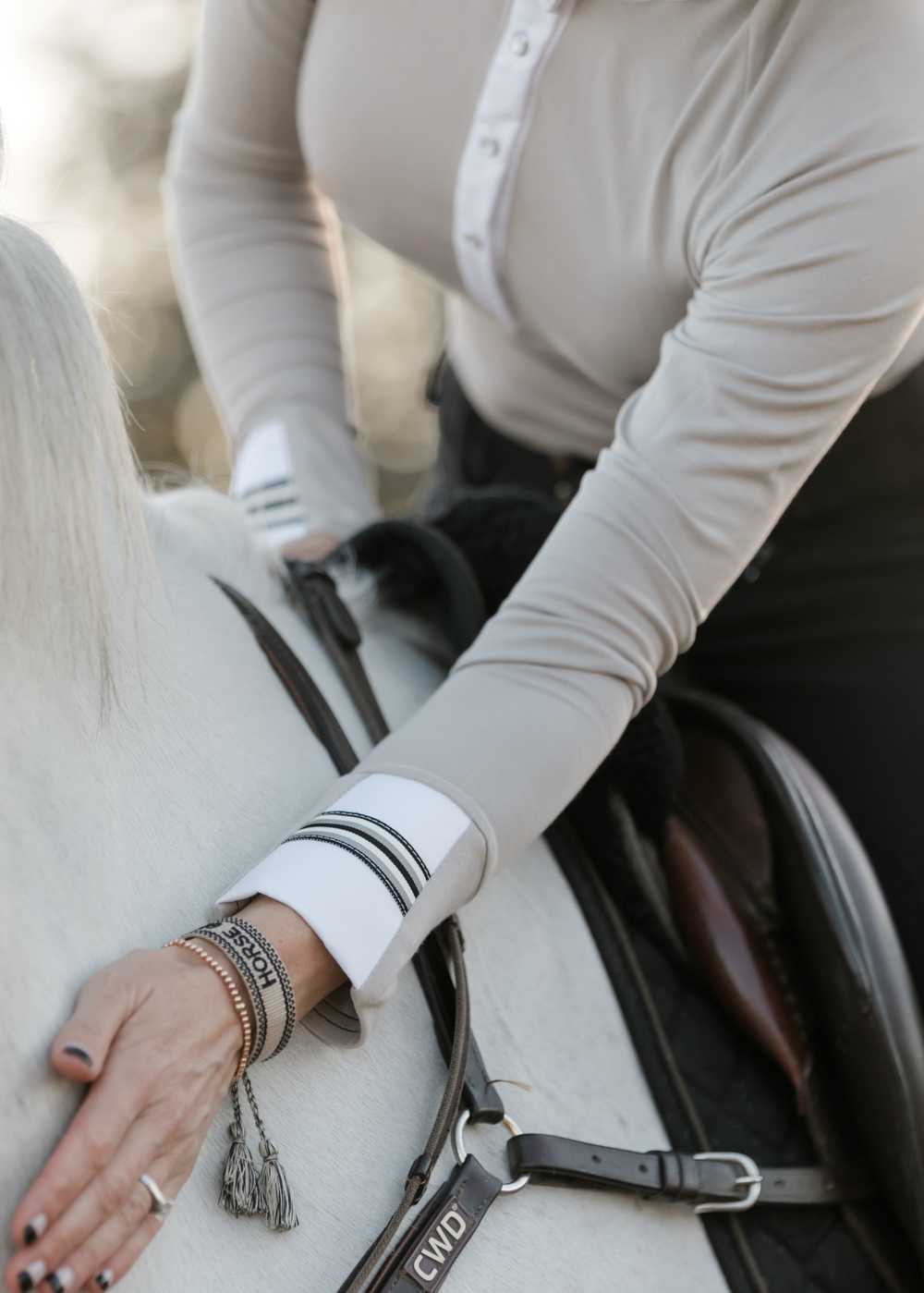 Milton Menasco | Gimme Ribbon Equestrian Top - Street and Saddle - Equiluxe Tack