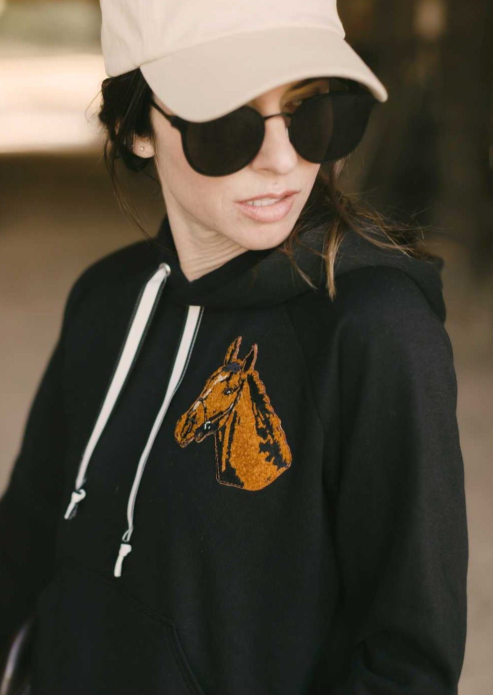 Milton Menasco | Stymie Chenille Patch Hoodie - Street and Saddle - Equiluxe Tack