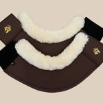 Sixteen Cypress Leatherette Bell Boots, Hickory - Sixteen Cypress - Equiluxe Tack