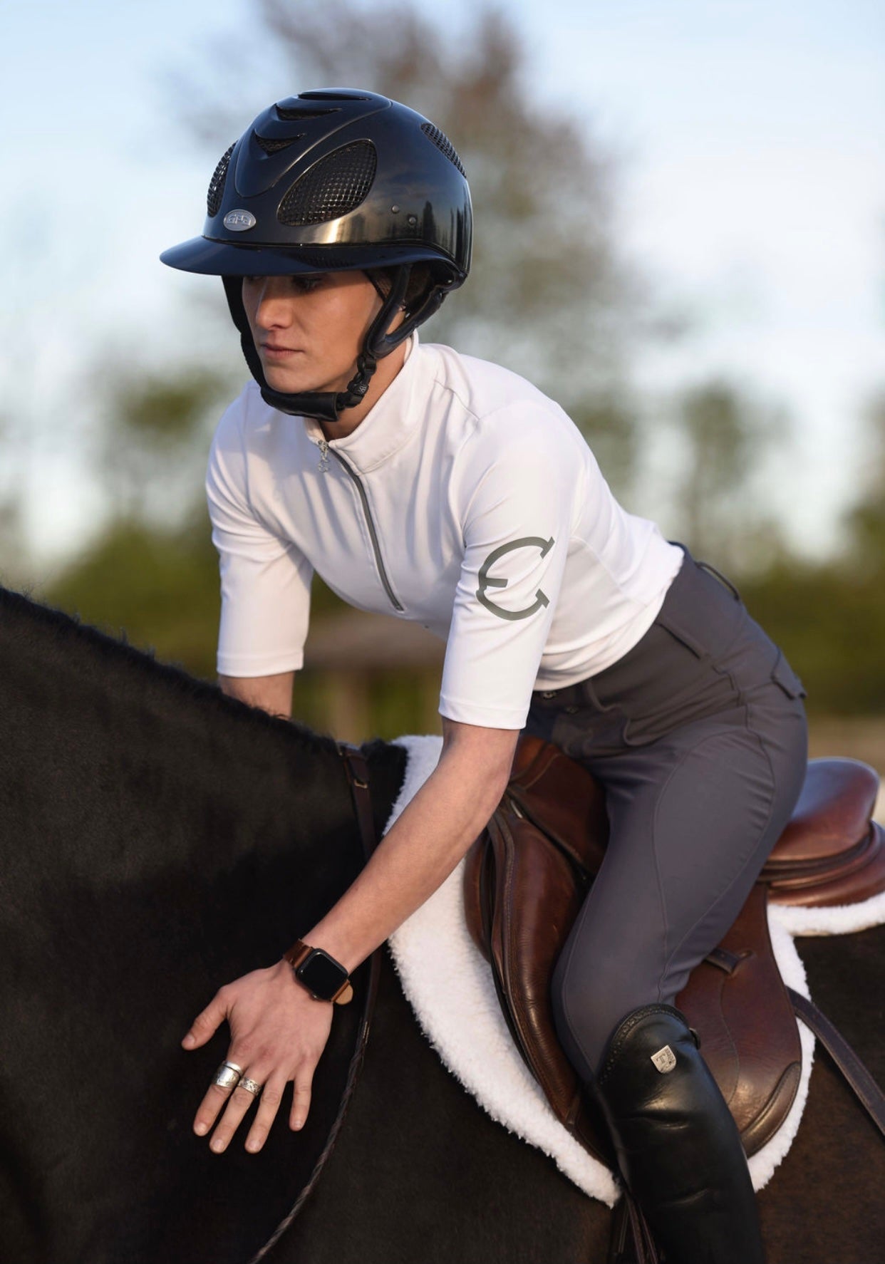 TORRY Performance Short Sleeve Show Shirt - Equestrian Club - Equiluxe Tack
