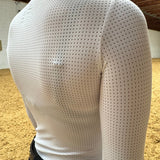 ZOYA Ventilated Long Sleeve Show Shirt - Equestrian Club - Equiluxe Tack