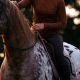 The Proper Fox Mocha Mockneck
