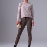 PS of Sweden Martina Knee Patch Breeches - Mocca Mauve