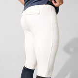 PS of Sweden Capis Men's Knee Patch Breeches - White